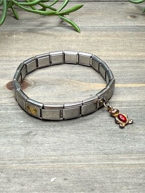 Silver Italian Charm Bracelet